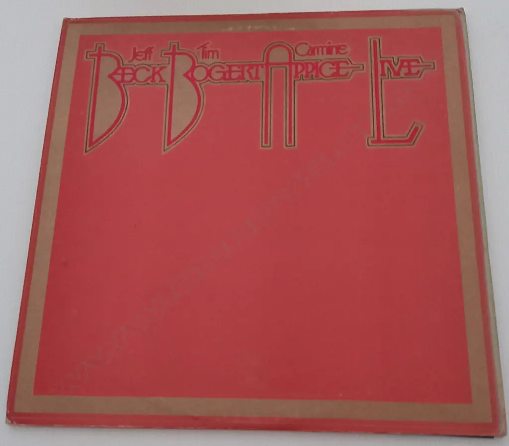 Beck, Bogert & Appice, Beck Bogert & Appice Live (Double album) Image 1++
